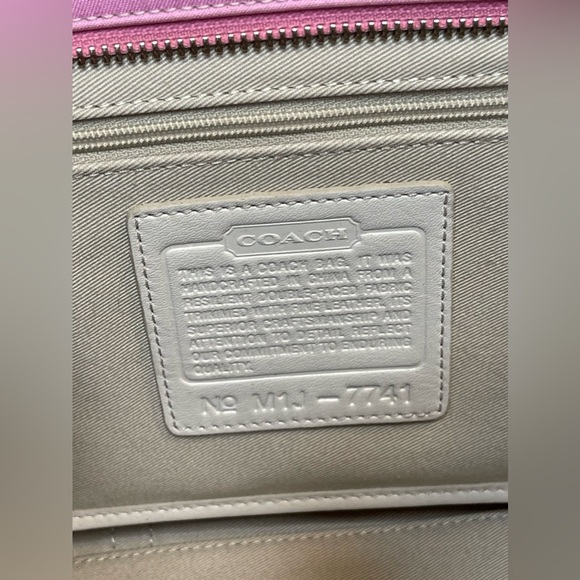 Vintage Coach top handle bag - Picture 9 of 10